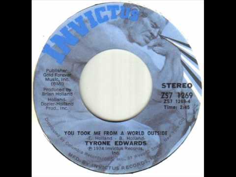 Tyrone Edwards - You Took Me From A World Outside.wmv