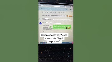 When people say “cold emails don’t get responses” 🙄🤪 #leadgeneration #b2b #coldemail #b2b #shorts