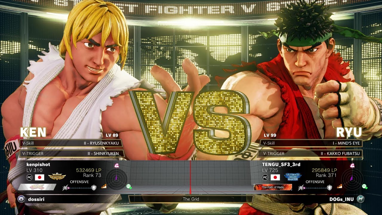 SFV Champion Edition 🔥 Kenpi (KEN) Vs TENGU (RYU)  🔥 Online Match's 11-01-2022