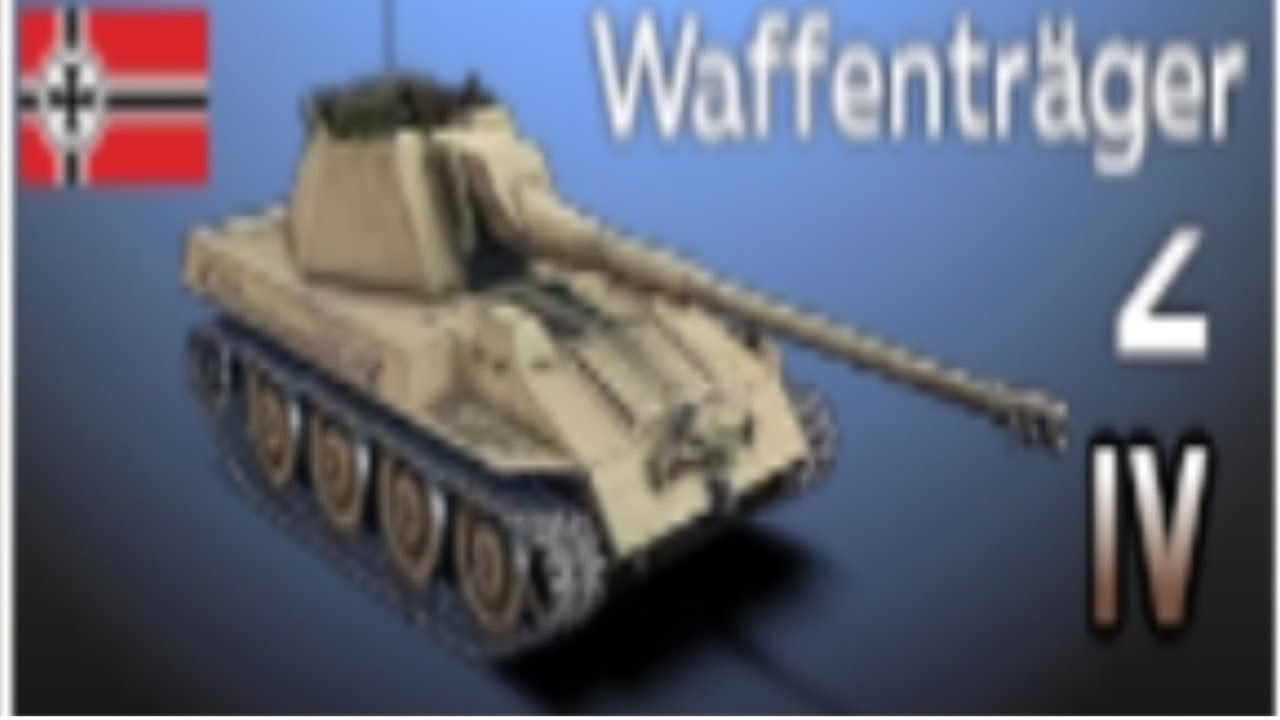 Геймплей танка Waffenträger в War Thunder Mobile