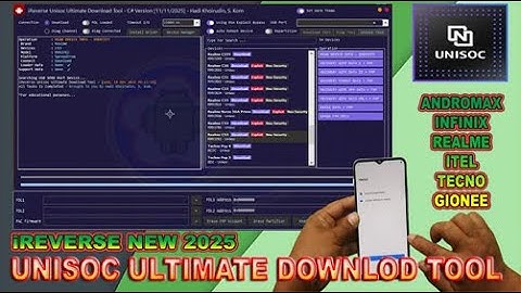 New IReverse Unisoc Download Tool - 2025 |  Best Tool For Repair UniSoc Android CPU