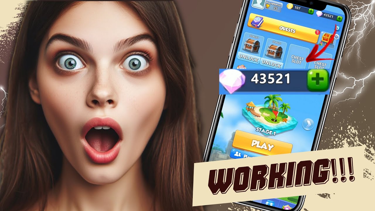 Best Golf Rival Hack/MOD - Working Way to Get Unlimited Gems with iOS ...