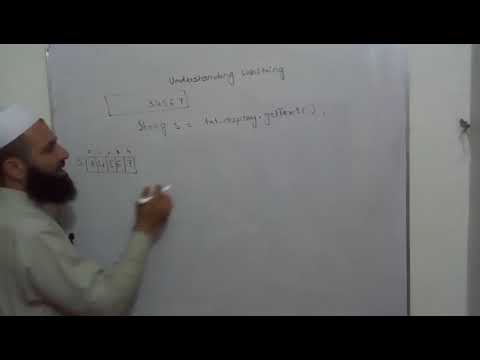 substring method of Java's String class in Urdu