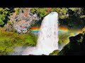 Chasing Rainbows at the Waterfall 🌈 | Pure Nature Power