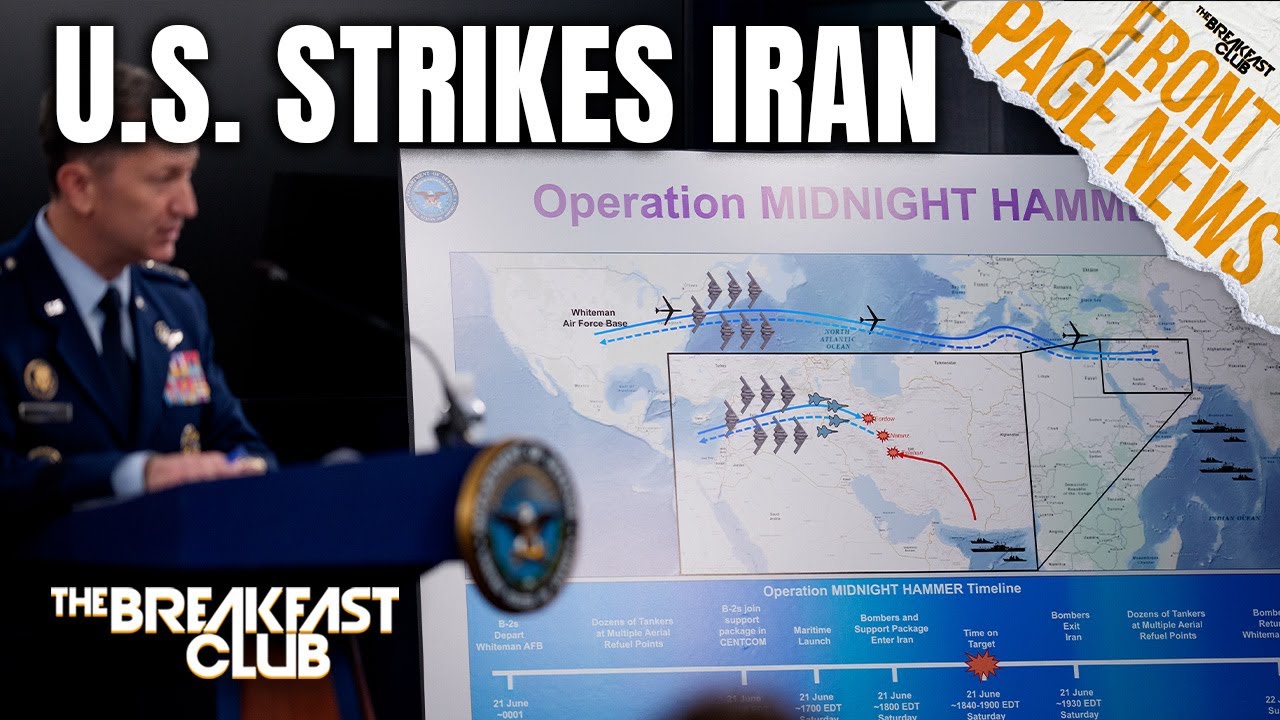 U.S. Strikes 3 Iranian Nuclear Sites, Iran Warns Of Retaliation + More ...