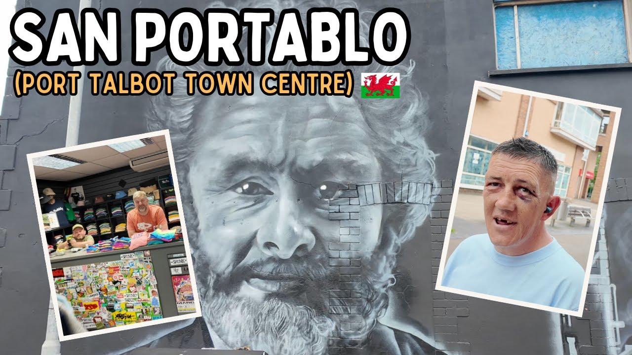 PORT TALBOT: Town Centre, San Portablo & Dic Penderyn