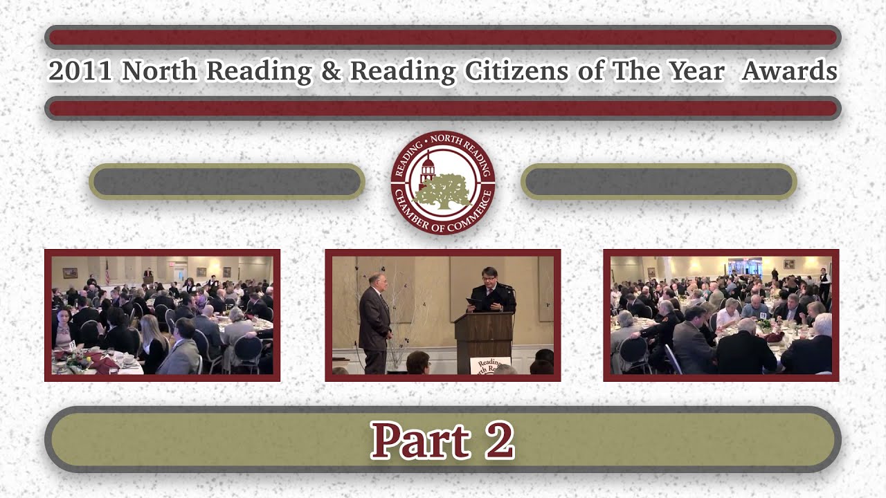2011 North Reading & Reading Citizens of the Year Awards - Part 2