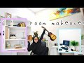 EXTREME ROOM MAKEOVER  +   room tour