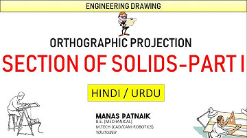 Section of Solids | Concept & Problem Series | Part 1 | Hindi-Urdu