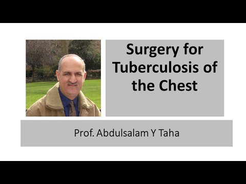 Surgery for TB of the Chest