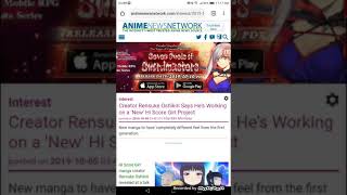 Creator Rensuke Oshikiri Says Hes Working On A New Hi Score Girl Project