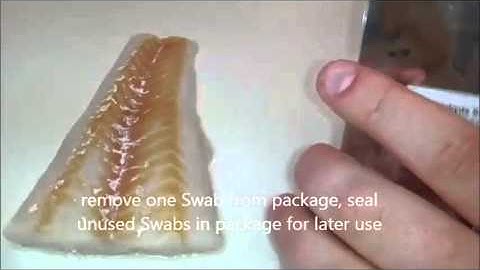 Test for Formaldehyde in Fish