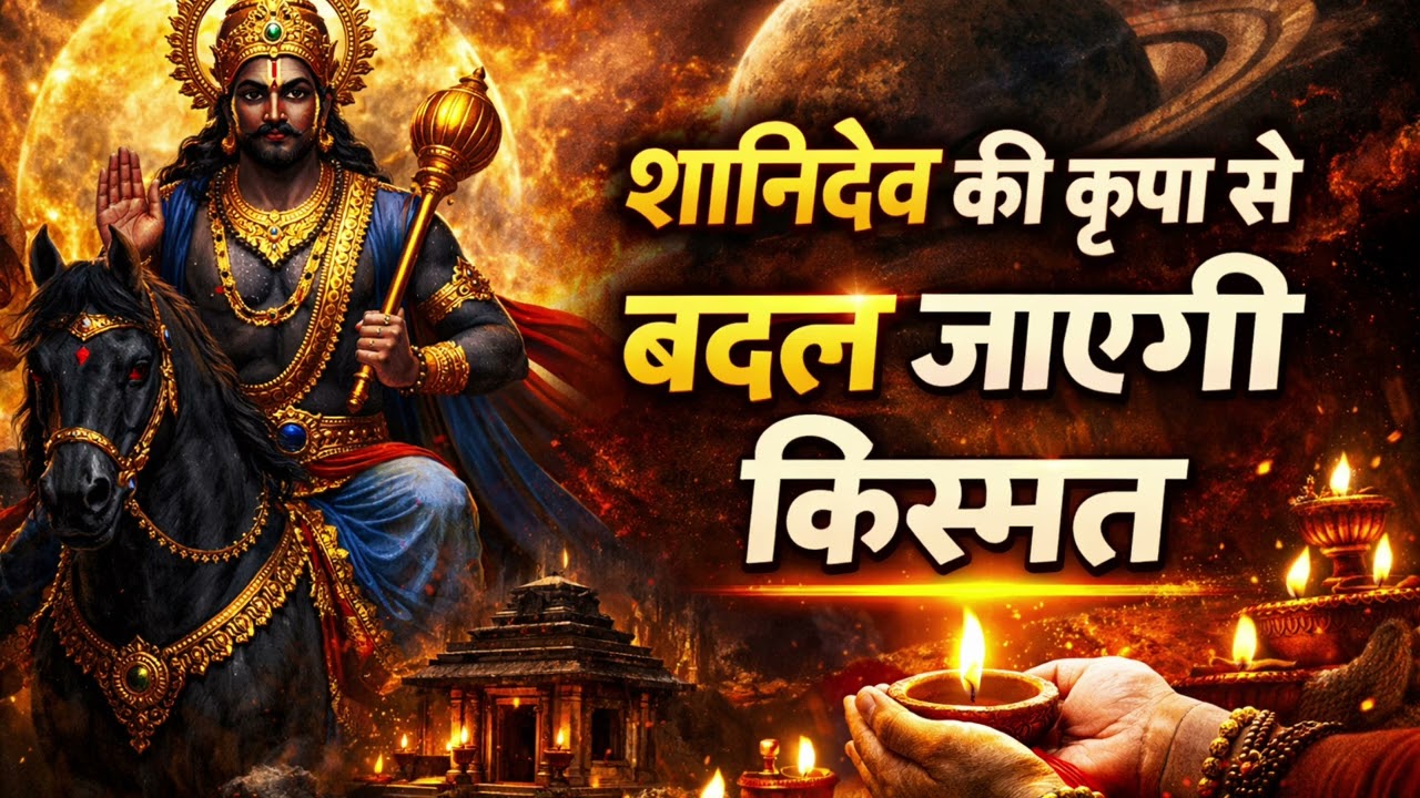 शनिदेव की कृपा से बदल जाएगी आपकी किस्मत | Powerful Shani Dev Bhajan | Shani Bhakti Song