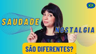 Saudade X Nostalgia: por que são diferentes? | Qual contexto usar? (SUBT PT) Saudade X Nostalgia: por que são diferentes? | Qual contexto usar? (SUBT PT)