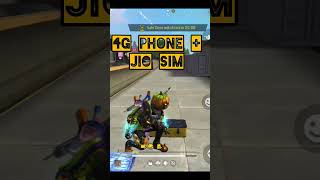 jio sim chala raha hai 😂#freefire #jiosim #4gphone #lag #ping999 #freefireindia #asmflash #gaming #