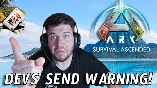 ARK Devs Send Players a Big Warning...