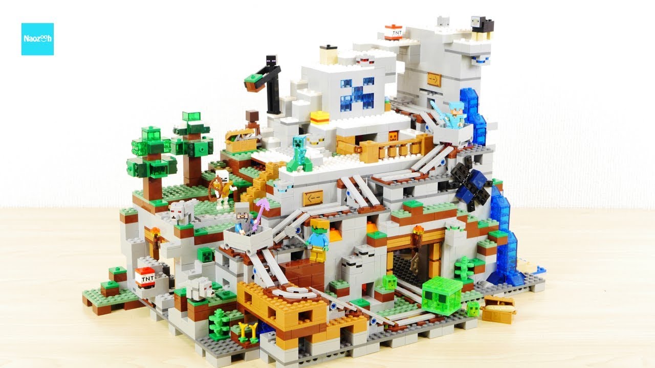 レゴ マインクラフト 山の洞窟 21137　登録者40万人突破の感謝を込めて ／ LEGO Minecraft The Mountain Cave,  Thanks for 0.4M subs