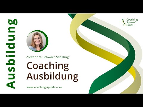 Coaching Ausbildung Alexandra Schwarz Schilling - YouTube