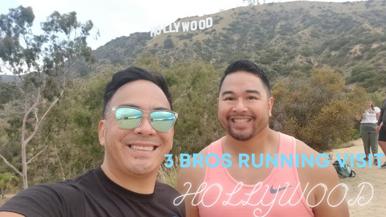 3 Bros Running Visit Hollywood