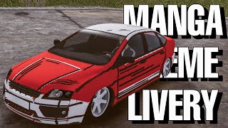 (TUTORIAL) Manga Theme Livery | Ford Focus ST | Madout 2