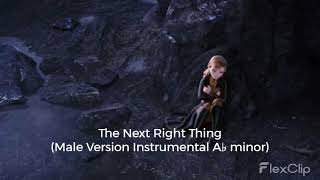 Frozen 2  -  The Next Right Thing Male Version Instrumental A♭ minor