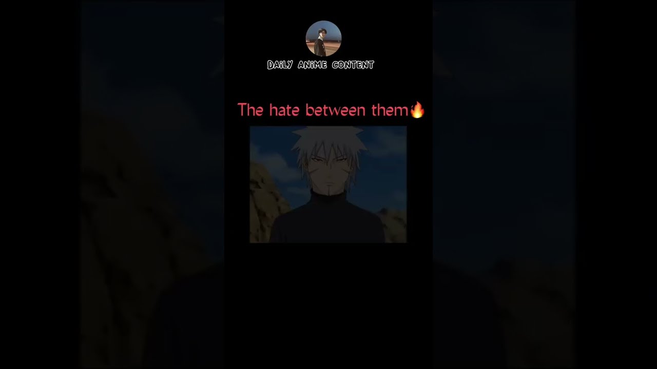 Madara And Tobirama Stare To Each Other