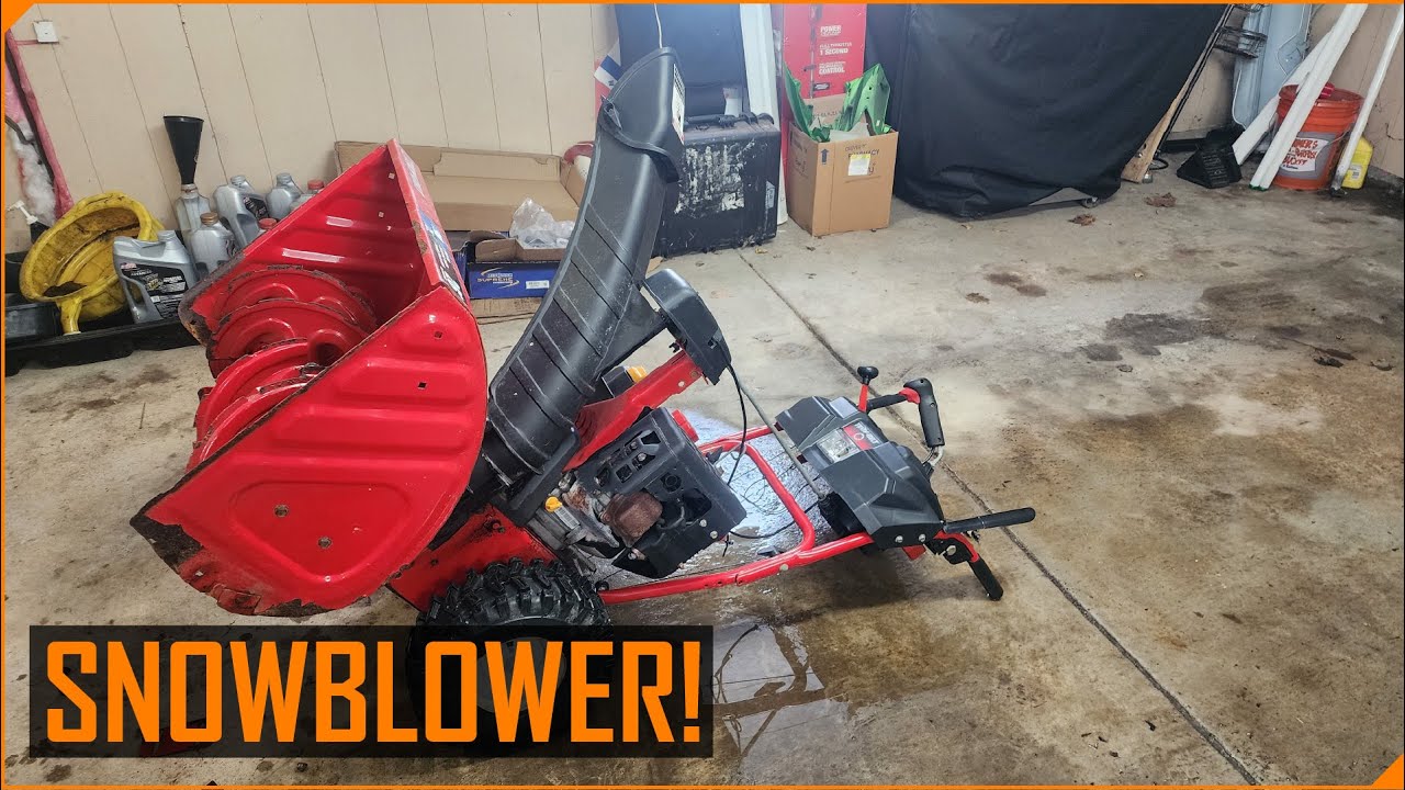 Troy-Bilt Storm 2620 Snowblower Maintenance with Zan
