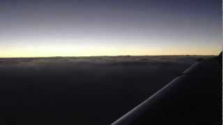 Embraer 170175 Cruising During Sunrise
