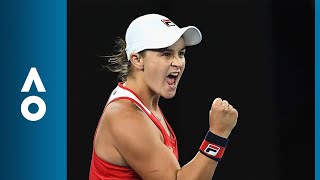 Ashleigh Barty v Aryna Sabalenka match highlights (1R) | Australian Open 2018