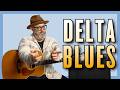 Easy Delta Blues Guitar Techniques in Drop D Tuning