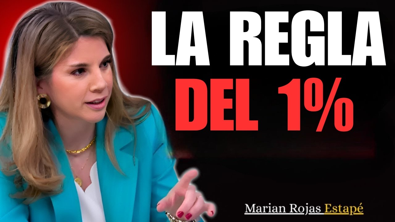 50 Años y sin Ahorros: La Regla del 1% lo Cambia Todo (Método Aplicable) | Marian Rojas Estapé