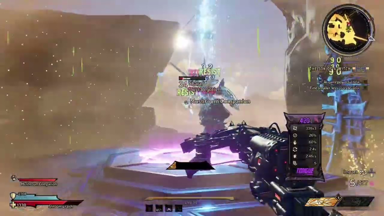 Tiny Tina’s Wonderlands - Killing Shara, Dust-Begotten!