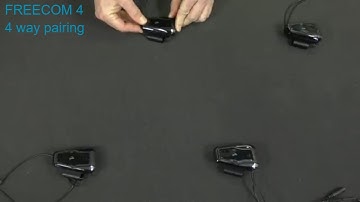 FREECOM 4: Four way Bluetooth pairing