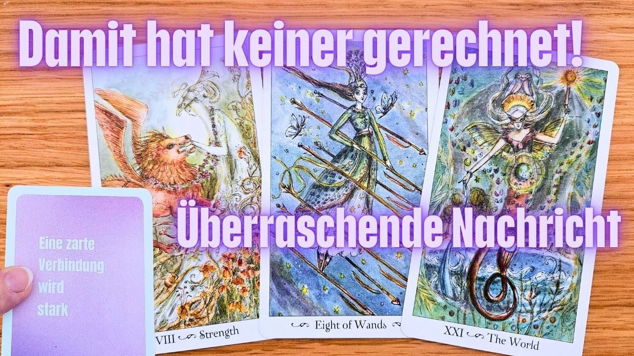 Damit hat keiner gerechnet | Gute Neuigkeiten | Überraschende Nachricht kommt | Starke Verbindung