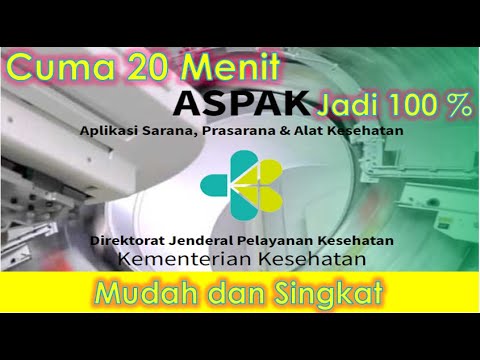 AkewKasui Cuma 20 Menit Aspak Puskesmas 2022 jadi 100% Mudah cepat sangat singkat #ASPAKPUSKESMAS