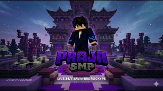 MINECRAFT LIVE | JAVA + BEDROCK Public SMP🔴 #minecraft #minecraftlive  #prajasmp