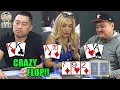 SICK FLOP with 3 HUGE Hands! ♠ Live at the Bike!