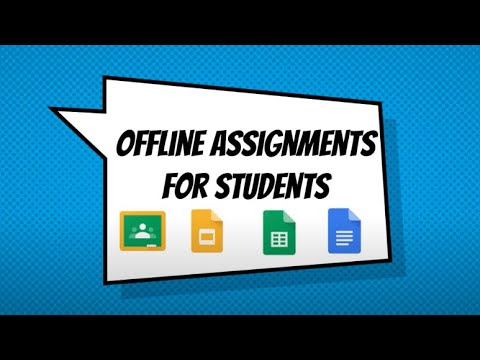 Using Google Education Products for Students with Limited Internet Access