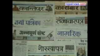 March 18 2012 headlines in Nepali dailies