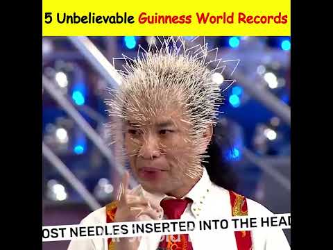 5 Unbelievable Guinness World Records || ऐसे रिकॉर्ड जो आपके होश उड़ा देंगे || #shorts #guinness