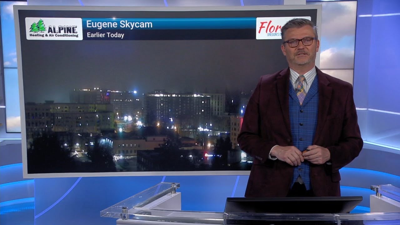 Partly cloudy skies Thursday with chance of weekend rain - YouTube