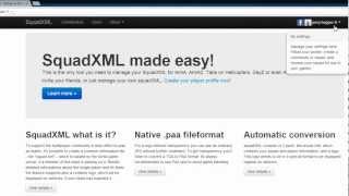 SquadXML howto