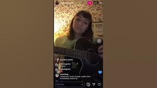 Flower face - angela live in Instagram