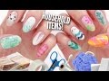 Monday Manicure: 10 Quick & Easy Nail Art Designs Using Household Items like Tape, Toothpicks, Cling Film & more!