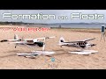 🏖 💦  Grand Tundra & FMS PA-18 Super Cub on Floats - Formation FPV at the Beach with Voiceover