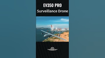 EV350 Pro, one of the best surveillance drones.  #drone #uav #vtol #dronetechnology #dronesightings