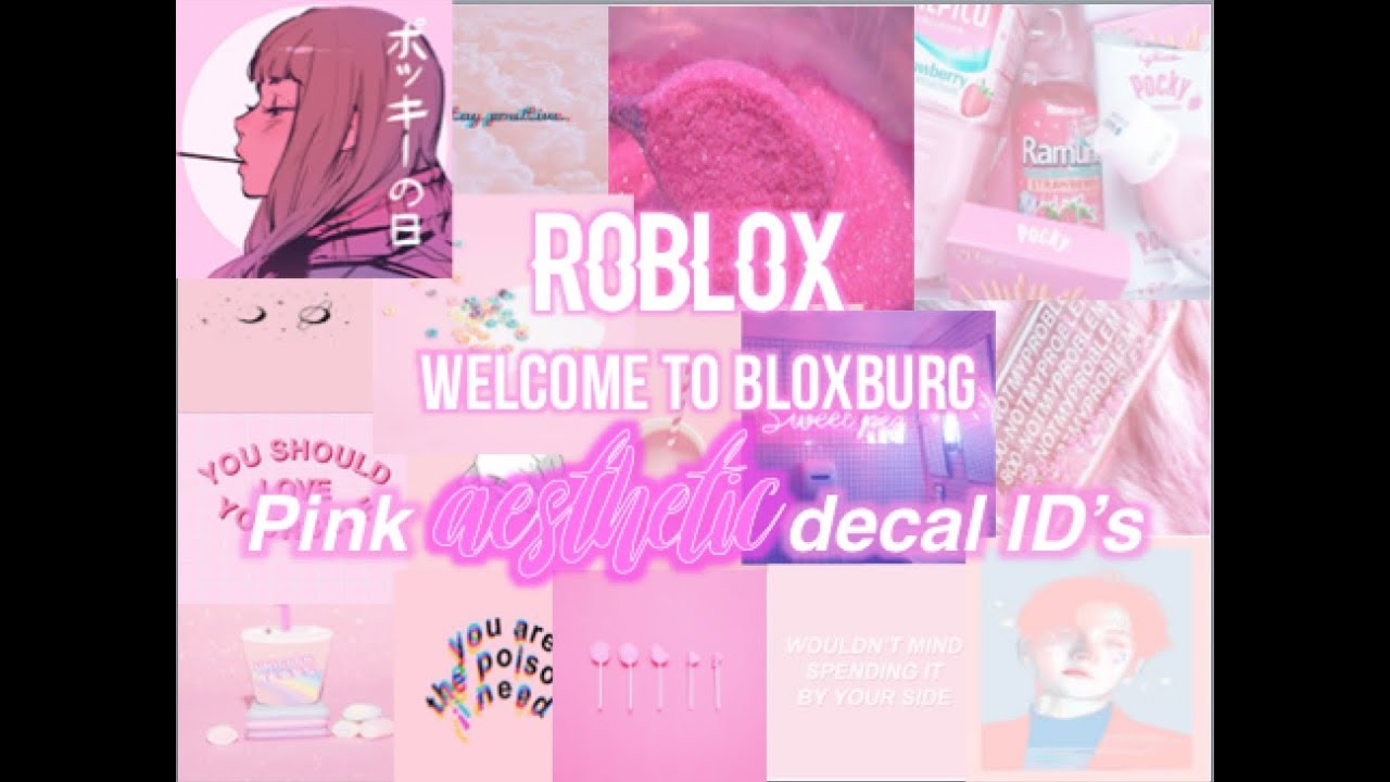 Roblox Bloxburg - Black Aesthetic Decal Id's 