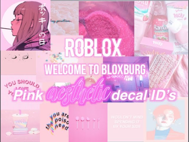 roblox bloxburg pastel decal ids youtube in 2019