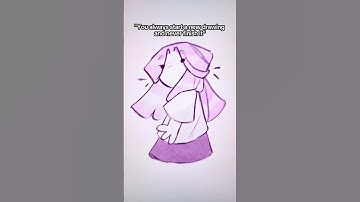 Do You Get Distracted When Drawing? 👀 | #artdrawing #procreate #artist #animation #digitalart #art