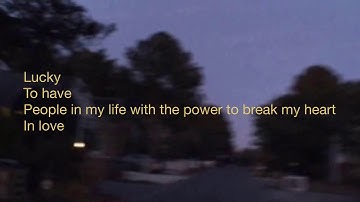 Dehd lucky - lyrics